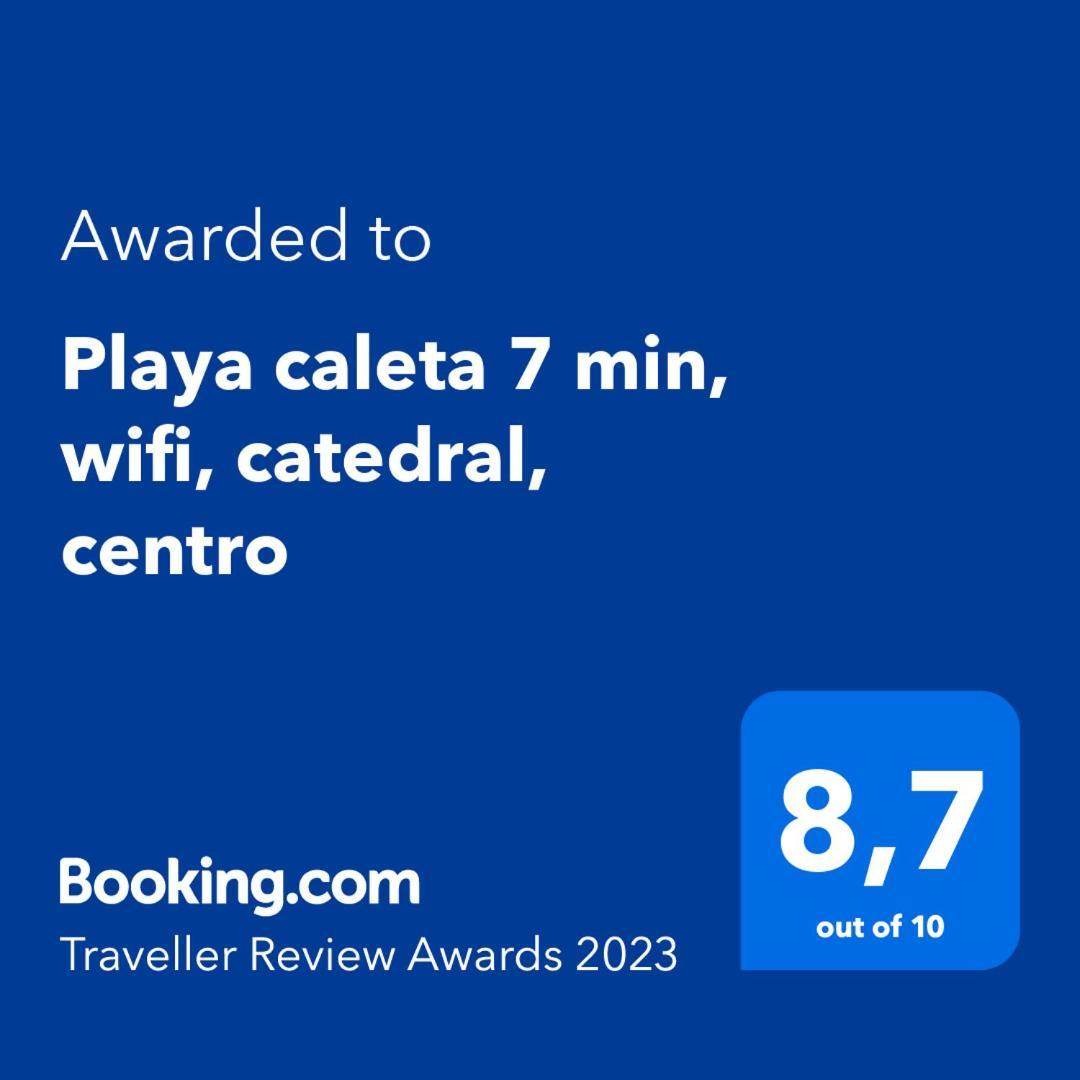 카디스 Playa Caleta 7 Min, Wifi, Catedral, Centro 아파트 외부 사진