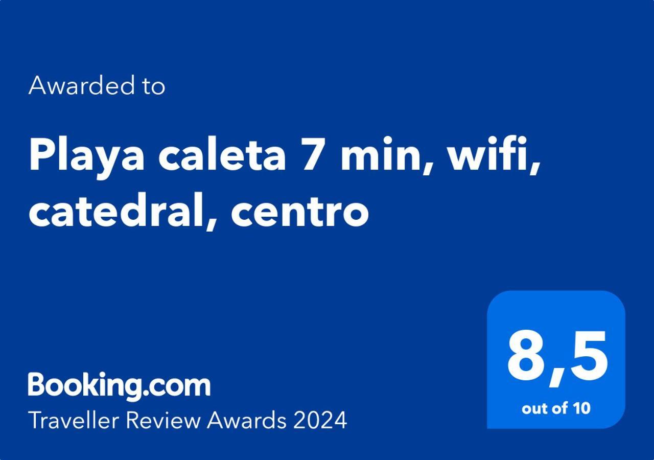 카디스 Playa Caleta 7 Min, Wifi, Catedral, Centro 아파트 외부 사진